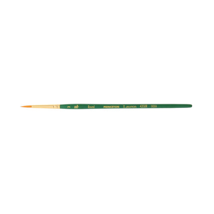 Lauren Round Brush Size 2 Series 4350 Short Evergreen Handle