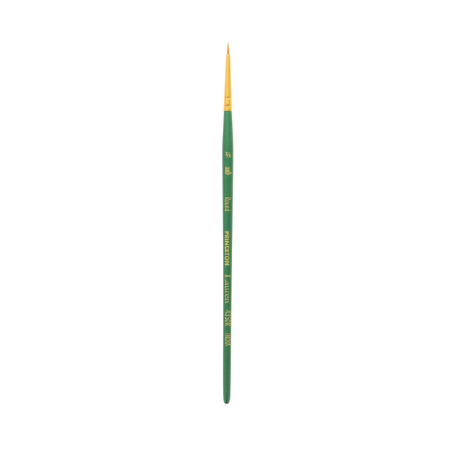 Lauren Round Brush Size 3/0 Series 4350 Short Evergreen Handle