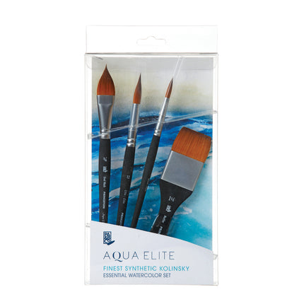 Aqua Elite Brush Box Set, Watercolor