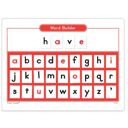 Magnetic Word Builder