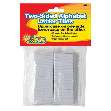 Two-Sided Alphabet Letter Tiles