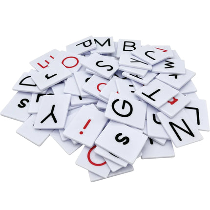 Two-Sided Alphabet Letter Tiles, 4 Sets, 272 Pieces