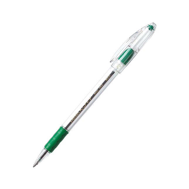 R.S.V.P.® Ballpoint Pen, Medium Point, Green, Pack of 12