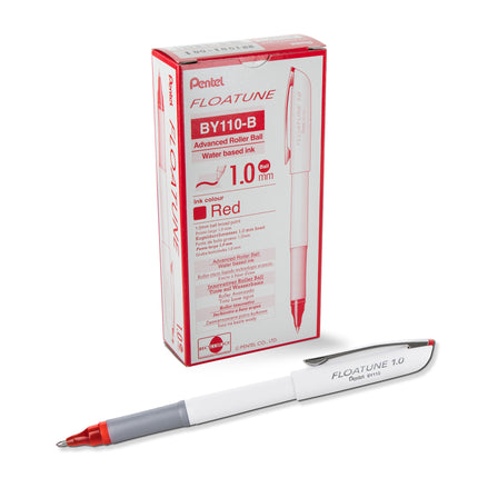 FLOATUNE Rollerball, 1.0mm, Bold Line, Red Ink, 1 Dozen