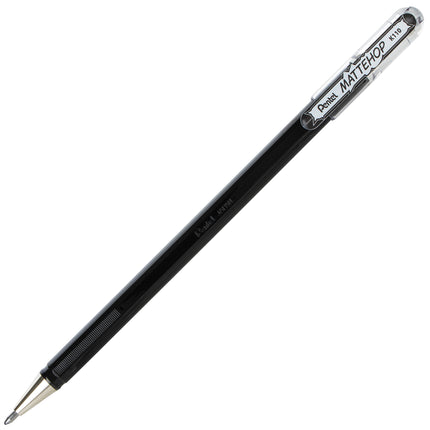 Hybrid Mattehop Black Gel Pen, 12pk
