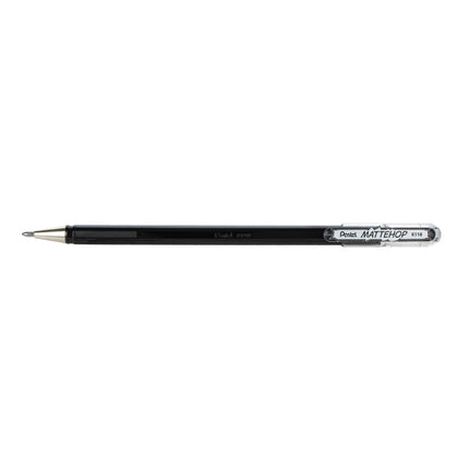 Hybrid Mattehop Black Gel Pen, 12pk