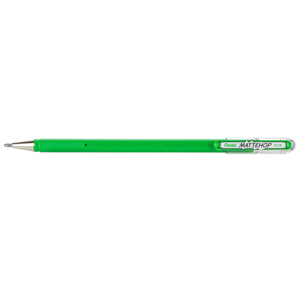 Hybrid Mattehop Green Gel Pen, 12pk