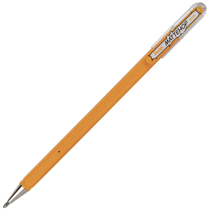 Hybrid Matthop Ylw-org Gel Pen, 12pk