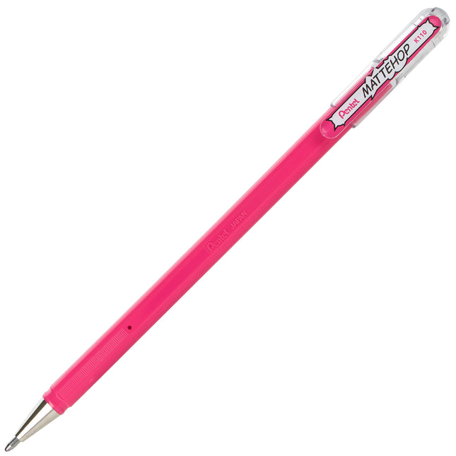 Hybrid Mattehop Pink Gel Pen, 12pk