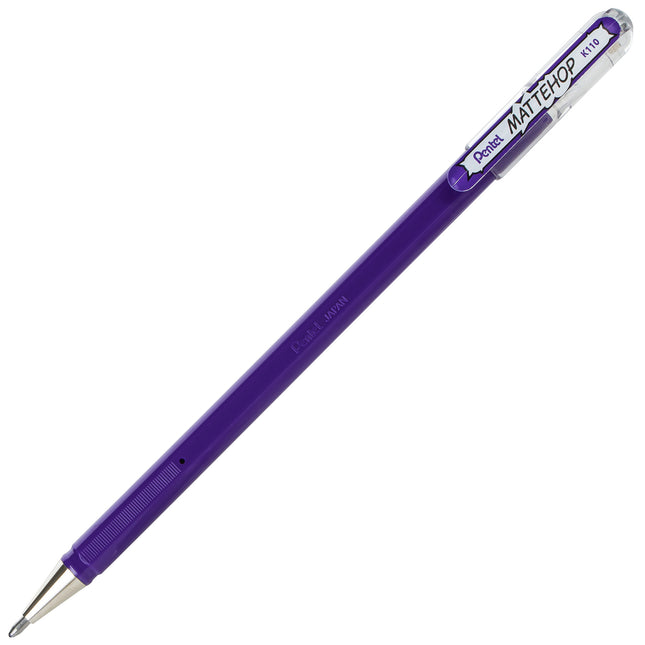Hybrid Mattehop Violet Gel Pen, 12pk