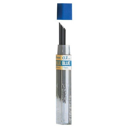 Refill Lead Blue (0.7mm) Medium, 12 Pieces