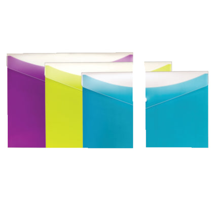 3ct Poly Snap Envelope Letter Size