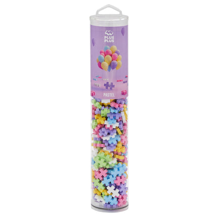 Building Blocks 240-Piece Tube, Pastel