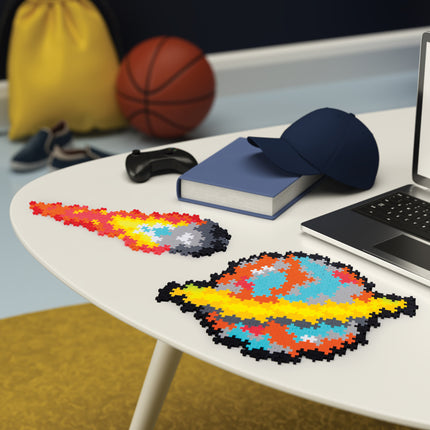Building Blocks Puzzle By Number, Space, 500 Piece