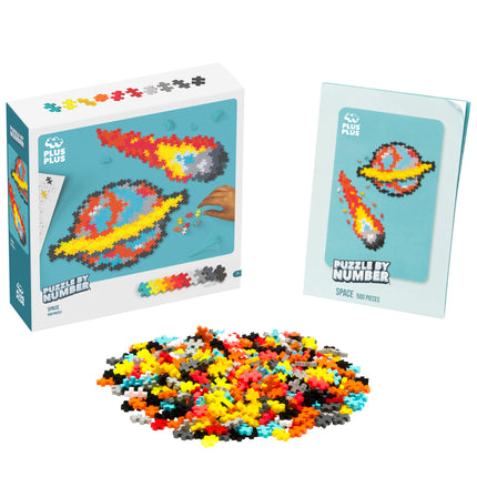 Building Blocks Puzzle By Number, Space, 500 Piece