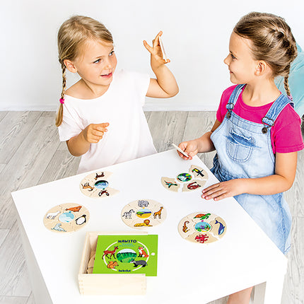Nawito Animal Habitats Puzzles