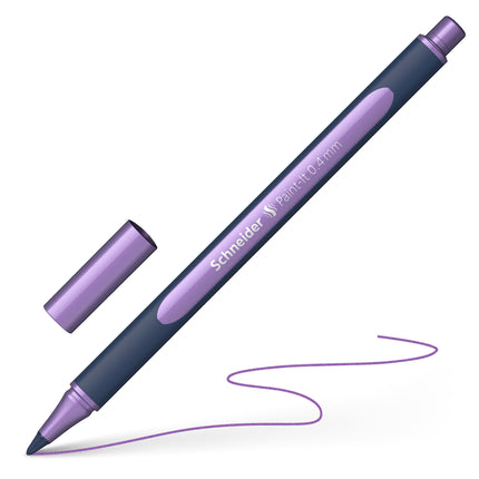 Paint-It 050, Metallic RollerballS, 0.4 mm, Wallet, 8 Assorted Ink Colors