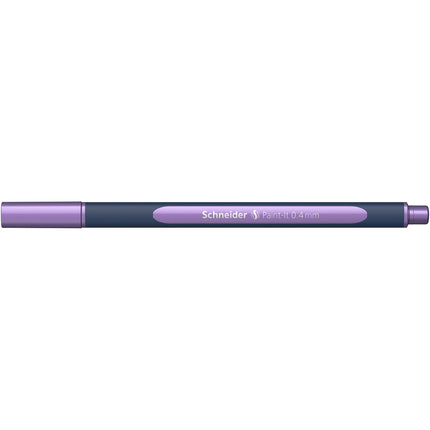 Paint-It 050, Metallic RollerballS, 0.4 mm, Wallet, 8 Assorted Ink Colors