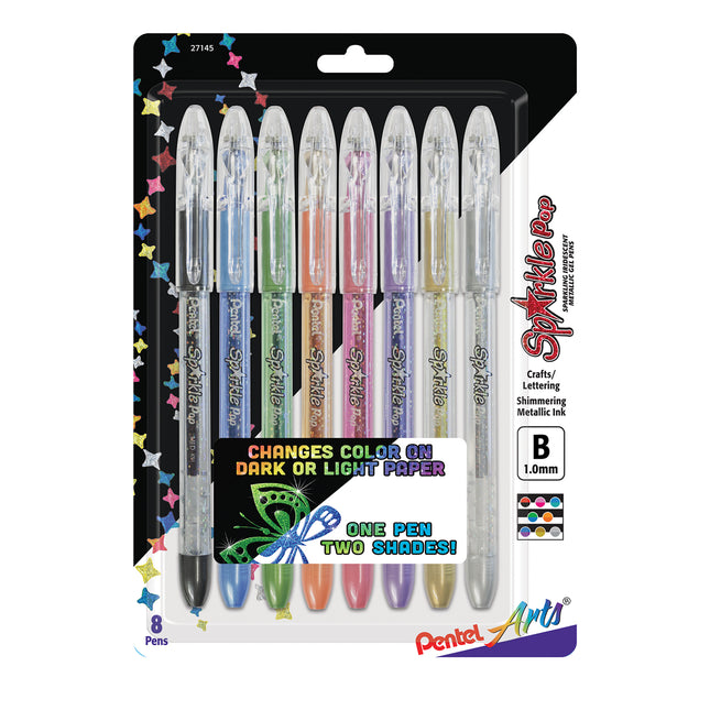 Sparkle Pop Metallic Gel Ink Pen, Assorted Ink