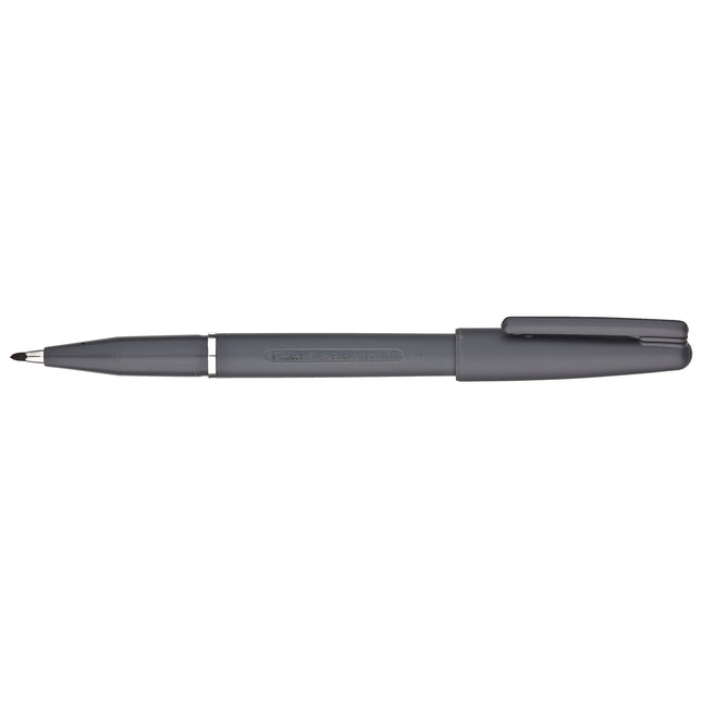 Sign Pen with Pigment Ink, Black Ink, Pack of 12