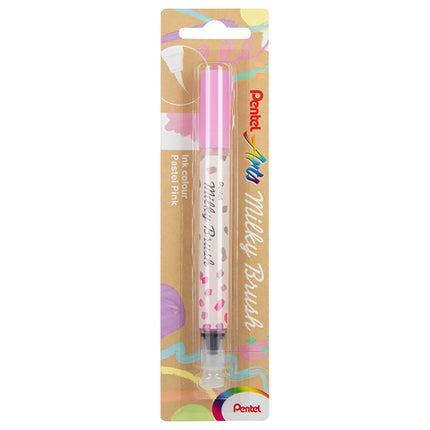 Milky Brush Pen Pastel Pink Pentel Arts