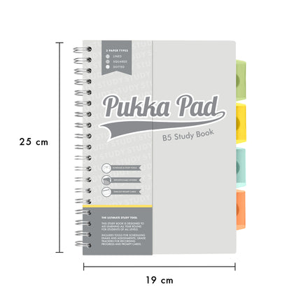 Pukka Pad B5 Study Book