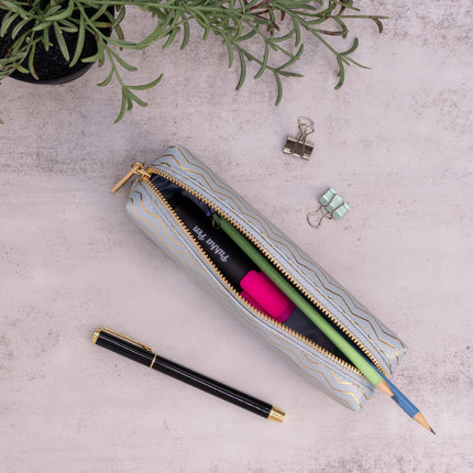 Haze Pencil Case Blue