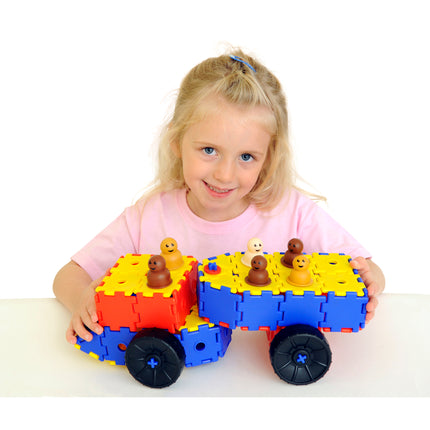 Junior Building Set, 124 Pieces