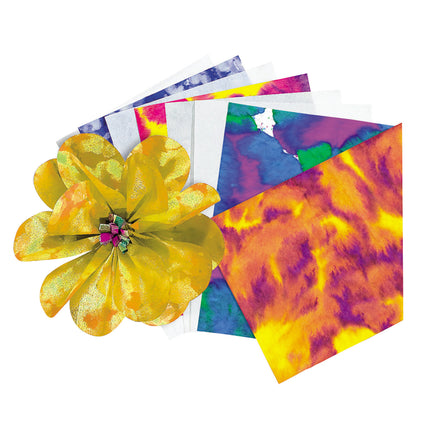 Color Diffusing Paper
