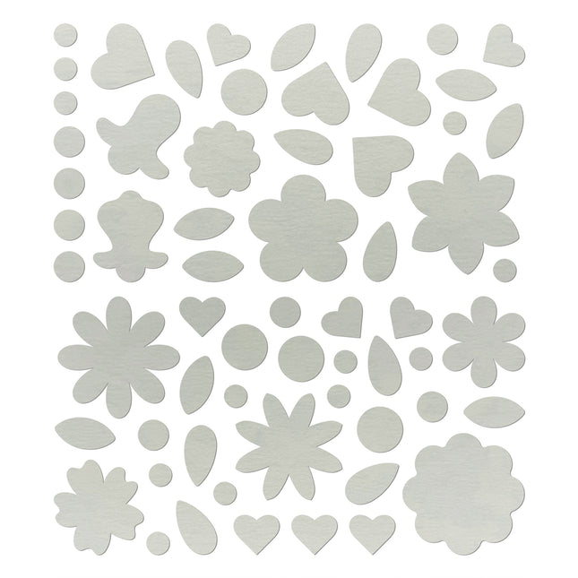 Blots Of Flowers