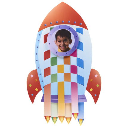 Rocket Ship Weaving Mats