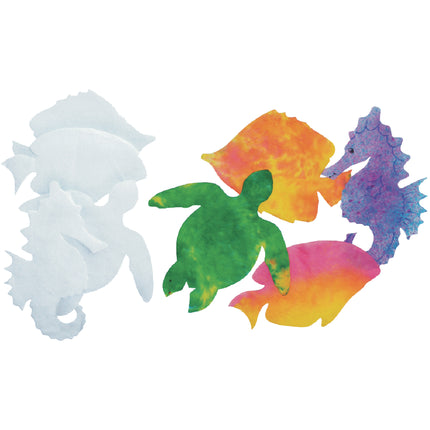 Color Diffusing Paper Sealife