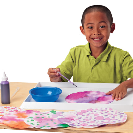 Color Diffusing Paper