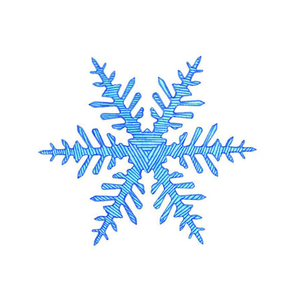 Super Snowflake Stencils 12/pkg