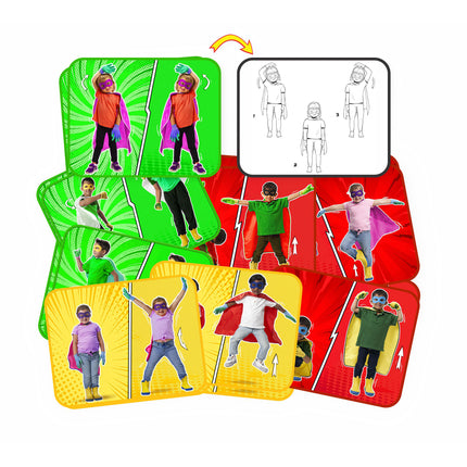 Super Hero Exercise Cards