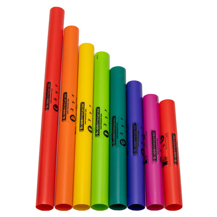Boomwhackers Percussion Tubes 8-Note C Major Diatonic Set