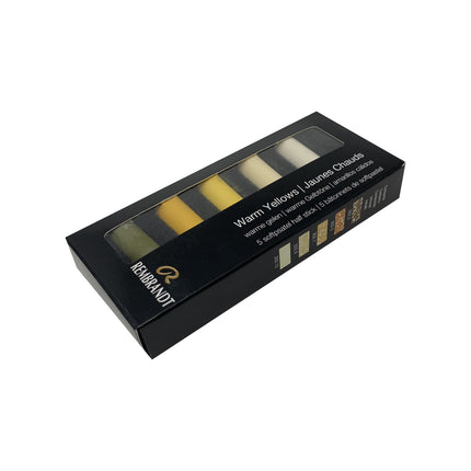 Soft Pastel Set Warm Yellows 5ct Rembrandt