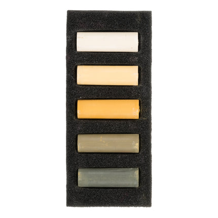 Soft Pastel Set Yellow Ochres 5ct Rembrandt