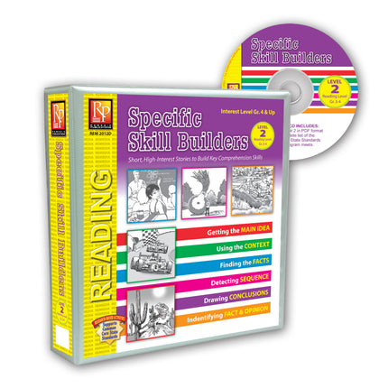 Specific Skill Builders: Level 2 (Binder & Resource CD)