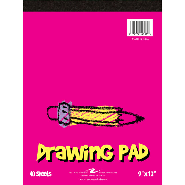 Kid's Drawing Pad, 9x12