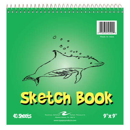Kid's Sketch Book, 9x9
