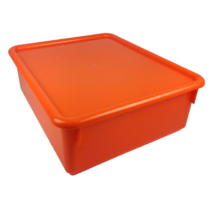 Double Stowaway® Tray with Lid, Orange