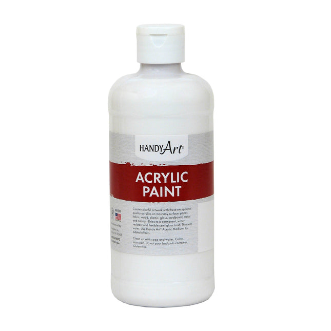 Acrylic Paint, 16oz, Titan White
