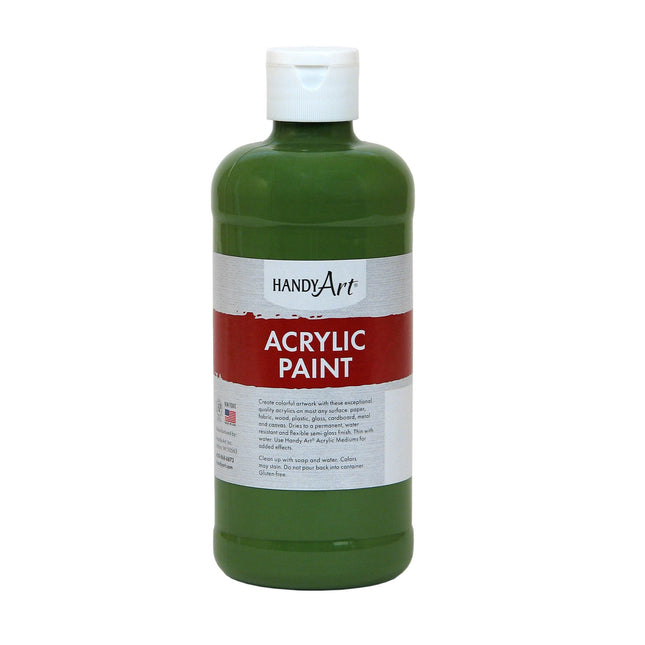 Acrylic Paint, 16oz, Green Oxide