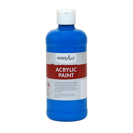 Acrylic Paint, 16oz, Cobalt Blue