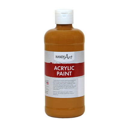Acrylic Paint, 16oz, Raw Sienna