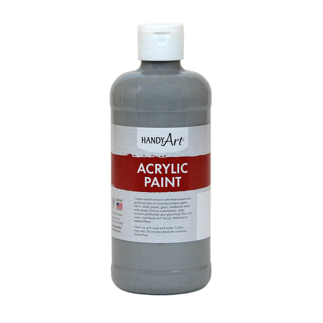 Acrylic Paint, 16oz, Gray