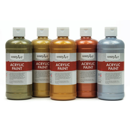Acrylic Paint, 16oz, Metallic