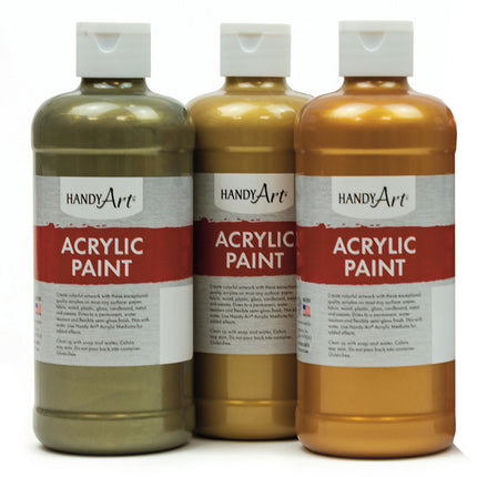 Acrylic Paint, 16oz, Metallic