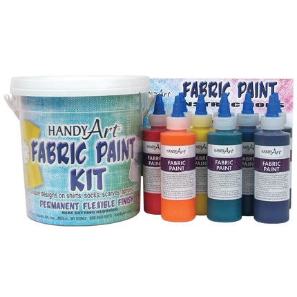 Fabric Paint Kit, Regular Colors, 9 Count